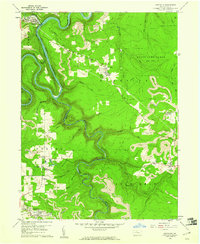 Karthaus 1959 topographic map thumbnail