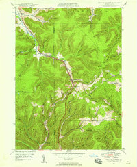 Keating Summit 1948 topographic map preview