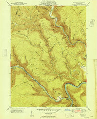 Keating 1948 topographic map preview