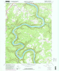 Kennerdell 1963 topographic map thumbnail