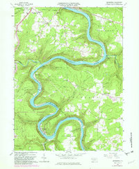 Kennerdell 1963 topographic map thumbnail
