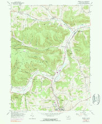 Kenneyville 1954 topographic map thumbnail
