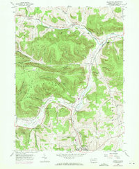 Kenneyville 1954 topographic map thumbnail