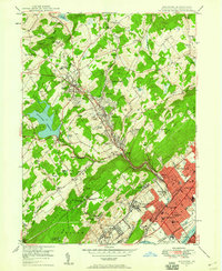 Kingston 1946 topographic map thumbnail