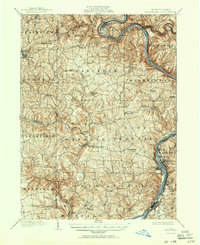 Kittanning 1902 topographic map thumbnail