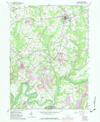 Knox 1963 topographic map thumbnail