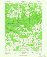 Kossuth 1963 topographic map thumbnail