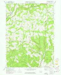 Lairdsville 1968 topographic map thumbnail