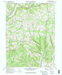 Lairdsville 1968 topographic map thumbnail
