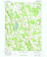 Lake Canadohta 1967 topographic map thumbnail