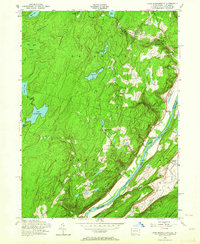 Lake Maskenozha 1954 topographic map thumbnail