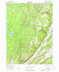 Lake Maskenozha 1954 topographic map thumbnail