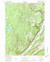 Lake Maskenozha 1954 topographic map thumbnail