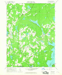 Lakeville 1966 topographic map thumbnail