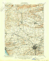 Lancaster 1904 topographic map thumbnail