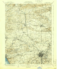 Lancaster 1904 topographic map thumbnail