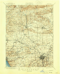 Lancaster 1904 topographic map thumbnail