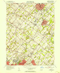 Lansdale 1951 topographic map thumbnail