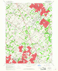 Lansdale 1966 topographic map thumbnail