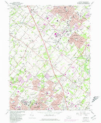 Lansdale 1966 topographic map thumbnail