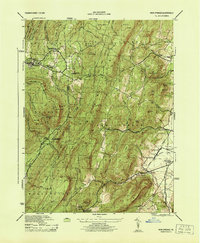 Iron Springs 1944 topographic map thumbnail