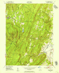Iron Springs 1953 topographic map thumbnail