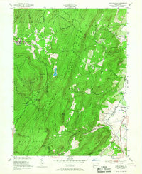 Iron Springs 1953 topographic map thumbnail