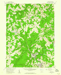 Irvona 1959 topographic map thumbnail