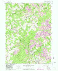 Irvona 1959 topographic map thumbnail