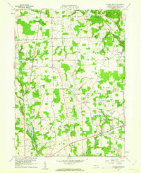Jackson Center 1960 topographic map thumbnail