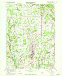 Jackson Center 1960 topographic map thumbnail