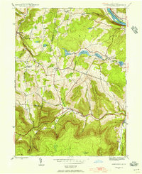 Jenningsville 1945 topographic map thumbnail