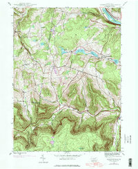Jenningsville 1945 topographic map thumbnail