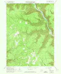 Jersey Mills 1965 topographic map thumbnail