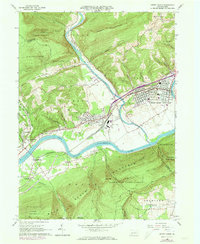 Jersey Shore 1965 topographic map thumbnail
