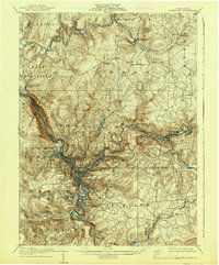 Johnstown 1907 topographic map thumbnail