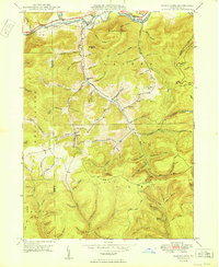 Marshlands 1950 topographic map thumbnail
