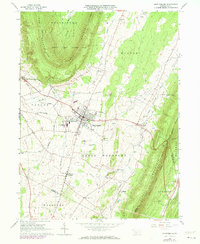 Martinsburg 1963 topographic map thumbnail