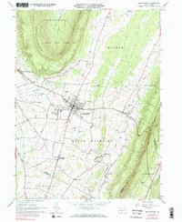 Martinsburg 1963 topographic map thumbnail