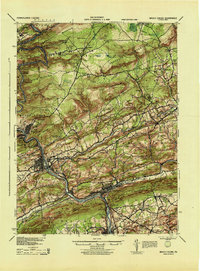 Mauch Chunk topographic map thumbnail
