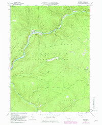 Mayburg 1966 topographic map thumbnail