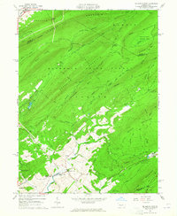 Mc Alevys Fort 1963 topographic map thumbnail