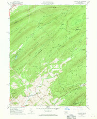 Mc Alevys Fort 1963 topographic map thumbnail