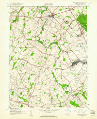 Mc Sherrystown 1944 topographic map thumbnail