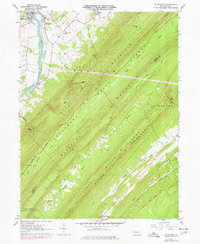 Mc Veytown 1961 topographic map thumbnail