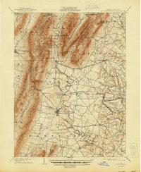 Mercersburg 1902 topographic map thumbnail