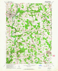 Mercer 1961 topographic map thumbnail