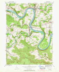Meshoppen 1945 topographic map thumbnail