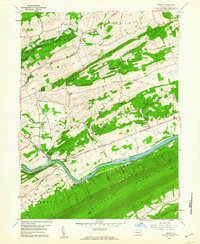 Mexico 1959 topographic map thumbnail