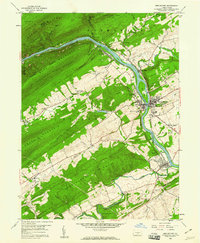 Mifflintown 1959 topographic map thumbnail